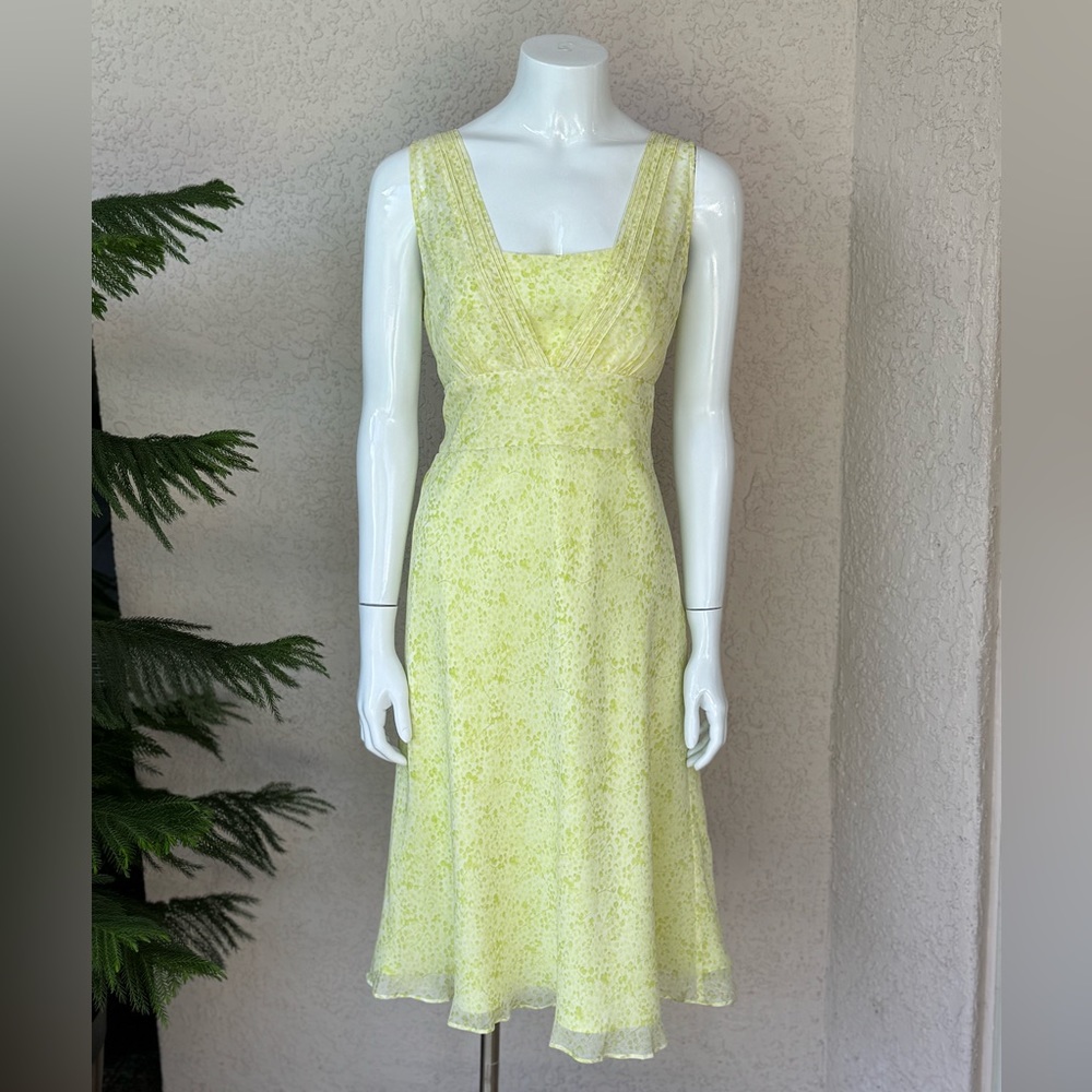Ann Taylor Silk Midi Dress